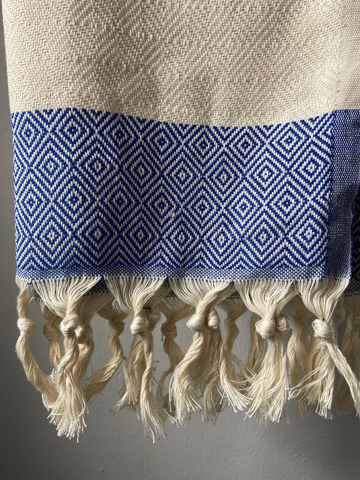 Diamond Design Hand Towel - Kitchen Towel - Bathroom Hand Towel - Cotton Towel