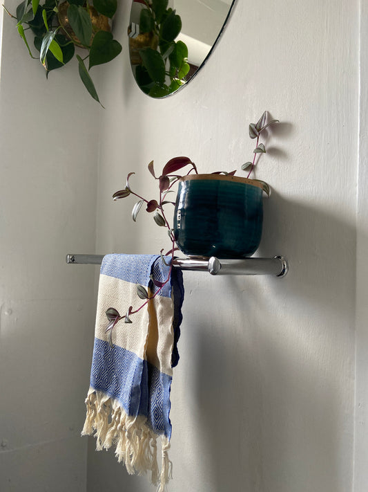 Diamond Design Hand Towel - Kitchen Towel - Bathroom Hand Towel - Cotton Towel