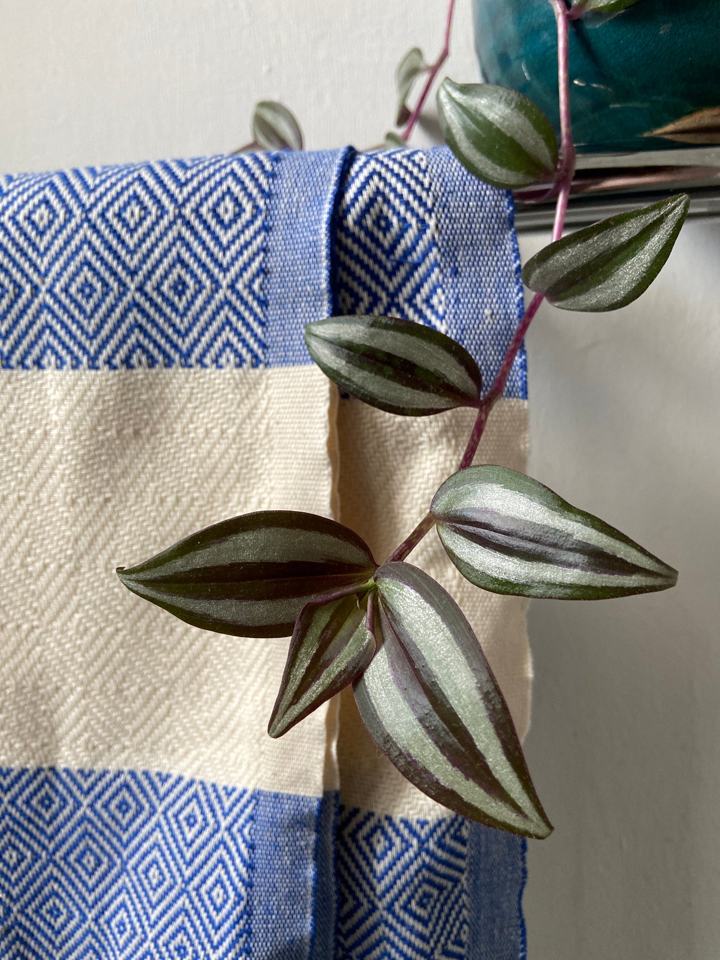 Diamond Design Hand Towel - Kitchen Towel - Bathroom Hand Towel - Cotton Towel