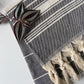 Striped Design Tea Towel - Black Kitchen Towel - Bathroom Hand Towel - Cotton Towel