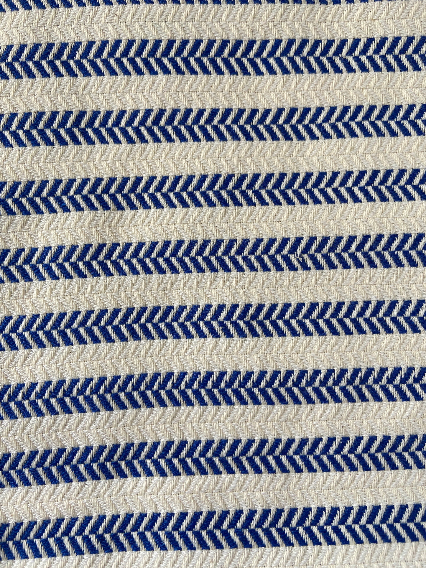 Striped Design Blue Hand Towel - Kitchen Towel - Bathroom Hand Towel - Cotton Towel