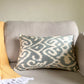 Silk Ikat Cushion Cover, Monochrome Cushions 40x60