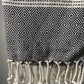 Diamond Striped Design Hand Towel - Kitchen Towel - Bathroom Hand Towel - Cotton Towel
