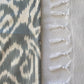 Silk Ikat Cushion Cover, Monochrome Cushions 40x60