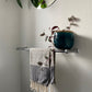 Diamond Striped Design Hand Towel - Kitchen Towel - Bathroom Hand Towel - Cotton Towel