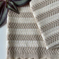 Striped Design Cream Hand Towel - Kitchen Towel - Bathroom Hand Towel - Cotton Towel