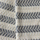 Striped Design Grey Hand Towel - Kitchen Towel - Bathroom Hand Towel - Cotton Towel